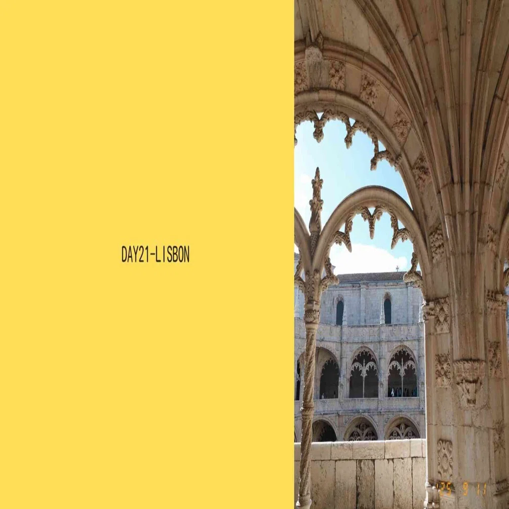 55歳世界一周ひとり旅＃39】DAY21-LISBON/ エッグタルトを食べながら