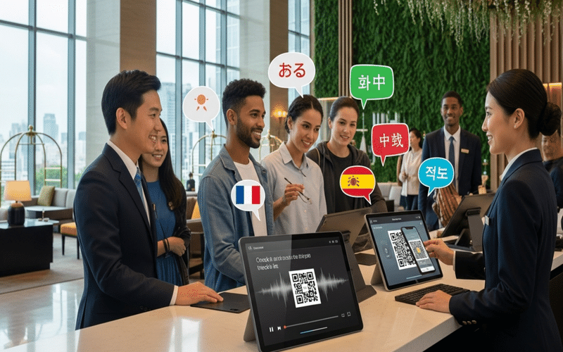 ホテル外国人チェックイン革命