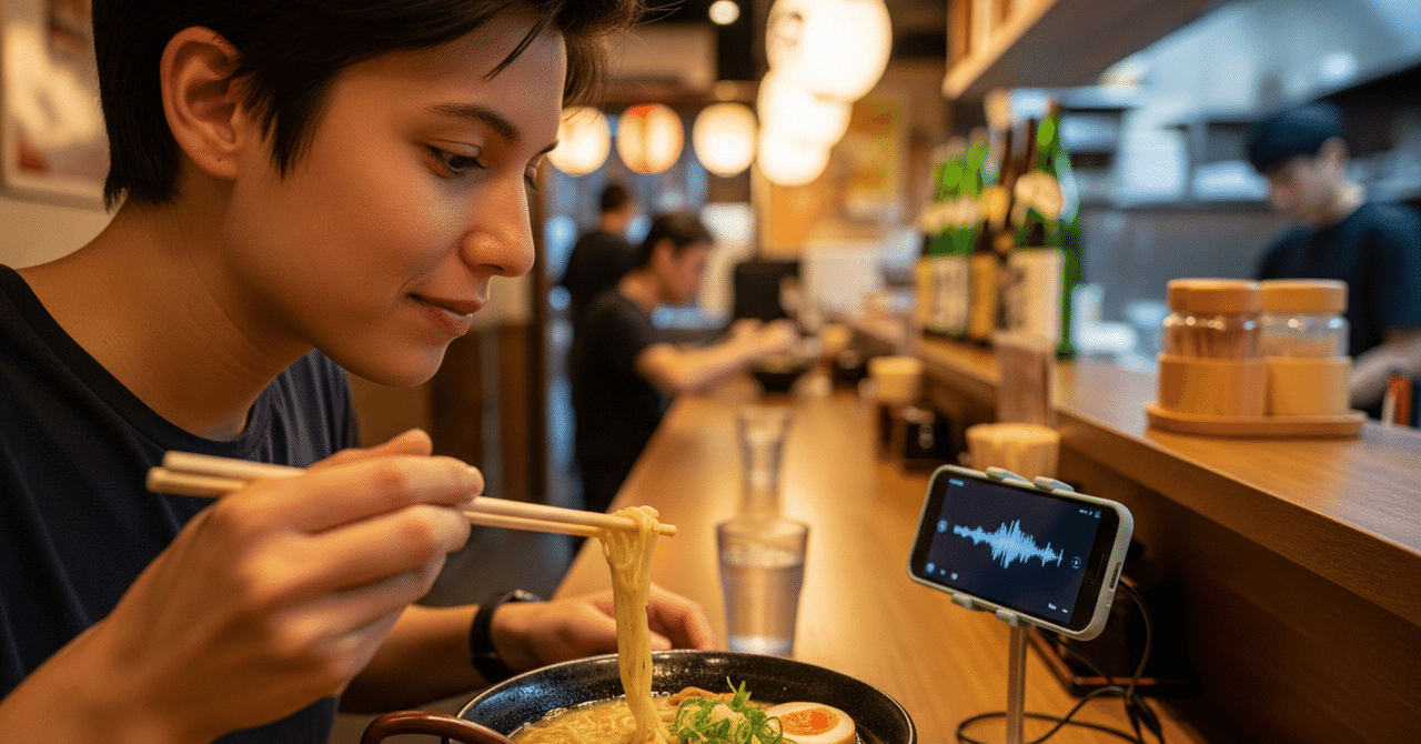 ラーメン店の外国人客対応