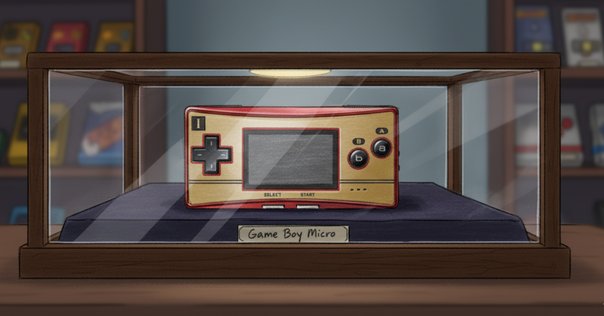 レトロゲーム)ゲームボーイミクロ[ファミコンカラー]を買いまし