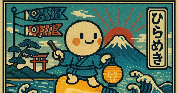 Digital Ukiyo-e Chronicles #001: 夏の夕立後の路地裏 (The