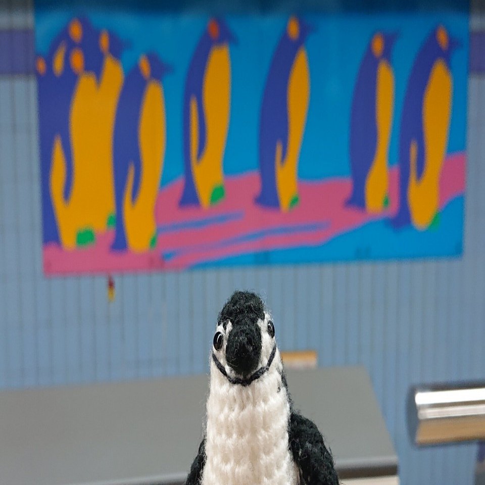 あみぐるみとペン活旅☆ひとり旅デビューはペンギンまみれ🐧🐧🚅｜まい