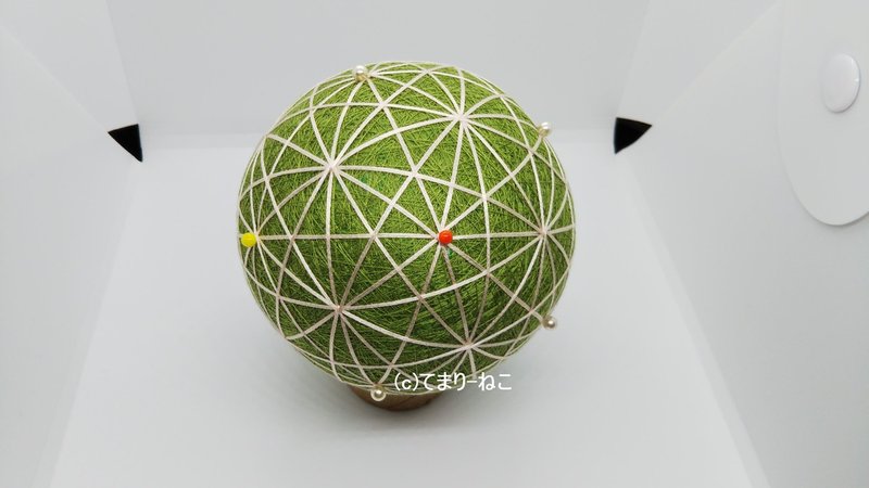 138 手まり 五角形と六角形の32面分割 の作り方 てまり ねこ Note 138 手まり 五角形と六角形の32面分割 の作り方 てまり ねこ Note