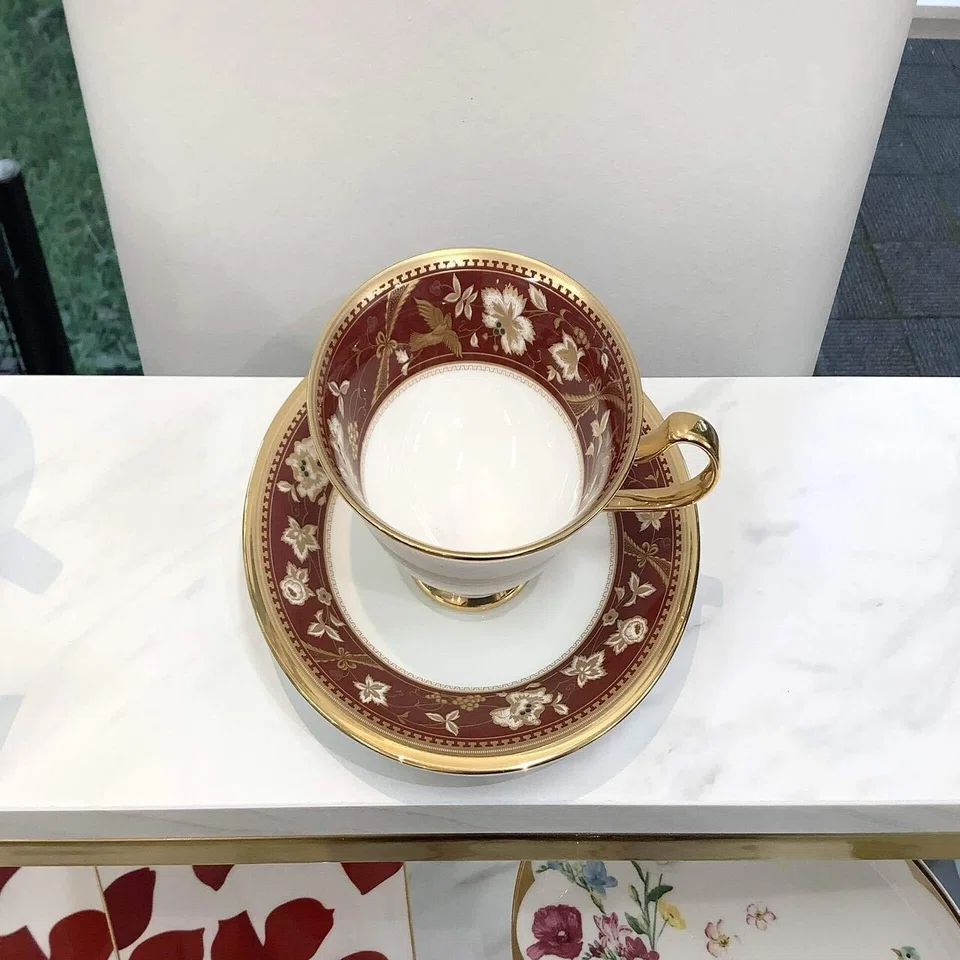 ノリタケ サブライム カップ＆ソーサー 2客 鉄紺 海老茶 新作登場 