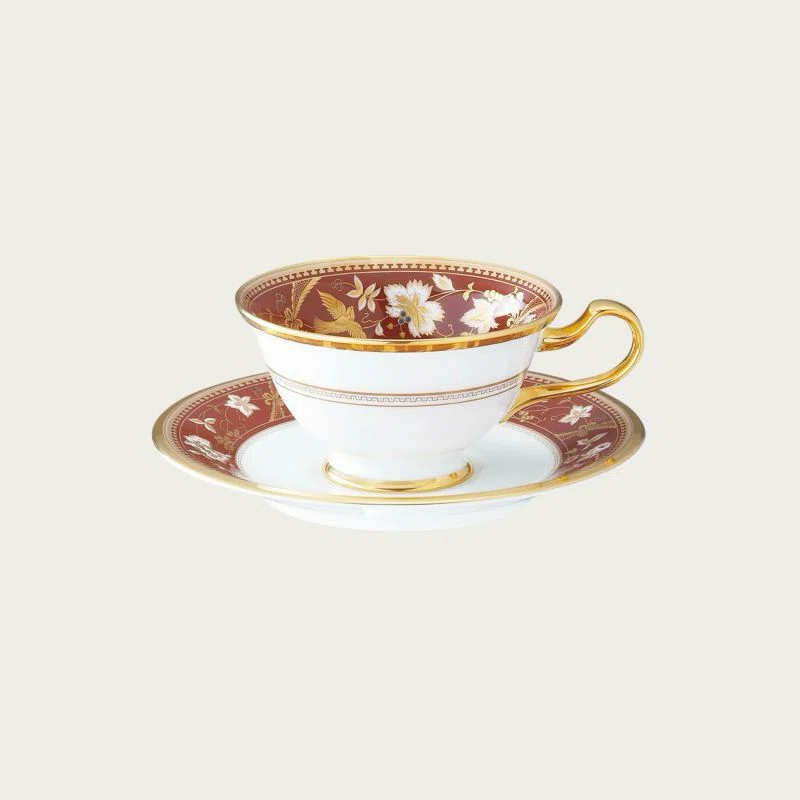 Introducing Noritake Sublime Cup & Saucer (Wine Red)｜テーブル