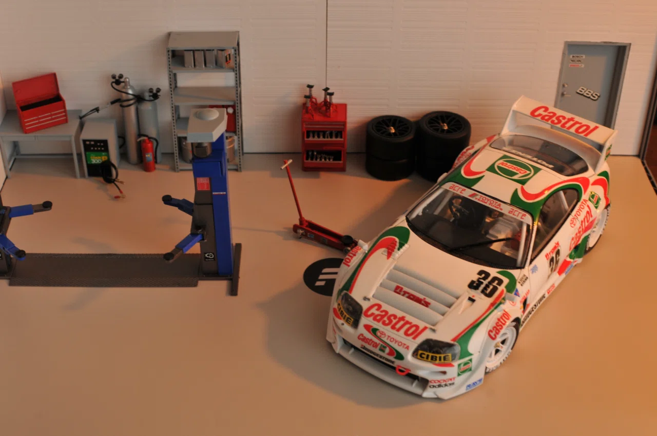 タミヤ TA02W カストロール トヨタ スープラ GT トムス タミヤ