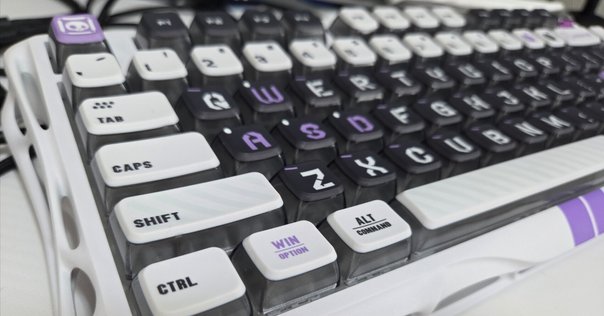 Keychron Q1 Max　バナナ軸 Keychron Q1 Max QMK/VIA ワイヤレス カスタム・メカニカル