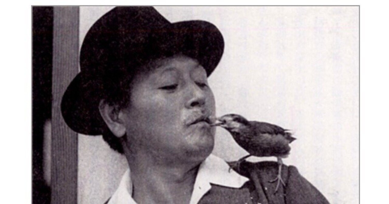 気になった人-中西悟堂、ハダカで鳥と散歩する「日本野鳥の会」創立者