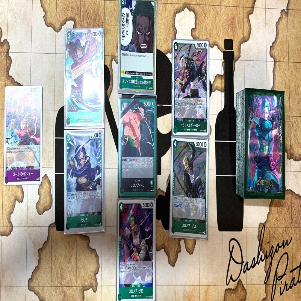 店舗予選優勝】13弾緑ゾロのコツ【カートン争奪準優勝】【小ワザ紹介