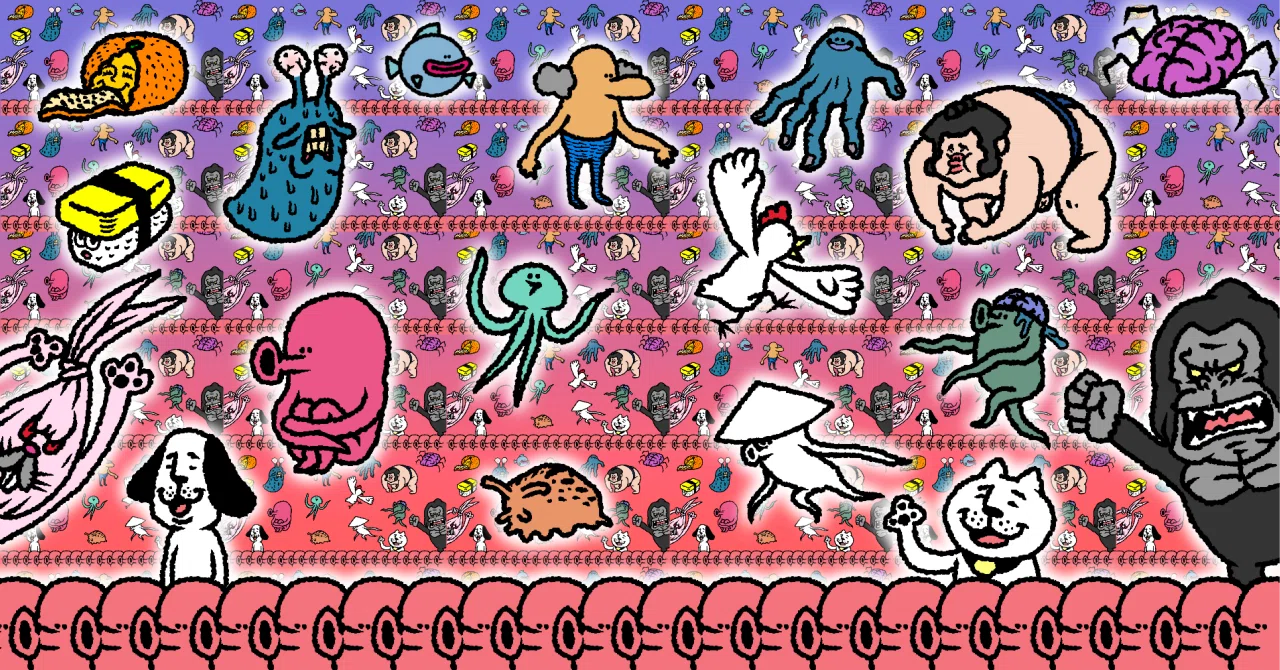 たくさんのキャラクターを描いたから見て。｜toyofumi_t