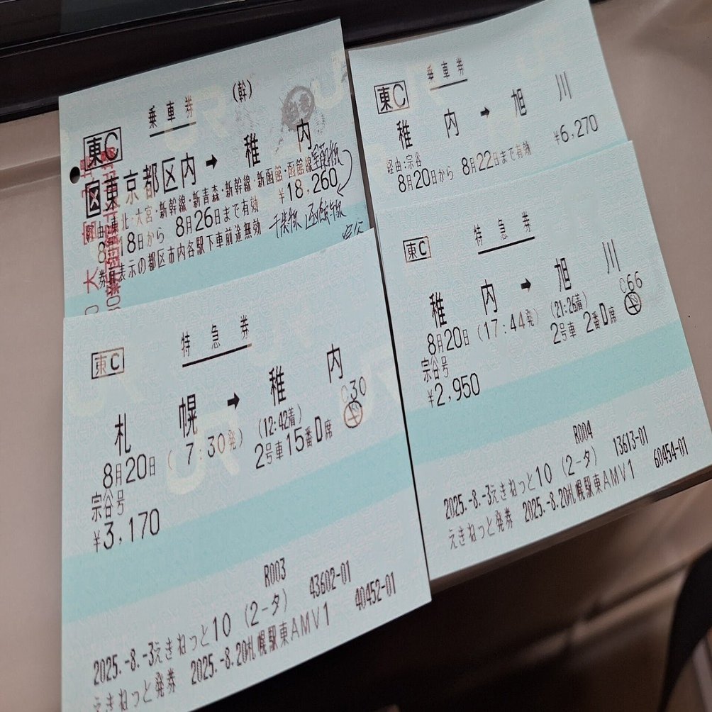 鉄道だけで稚内を目指してみた【3日目：札幌～稚内～旭川編】｜おきすけ