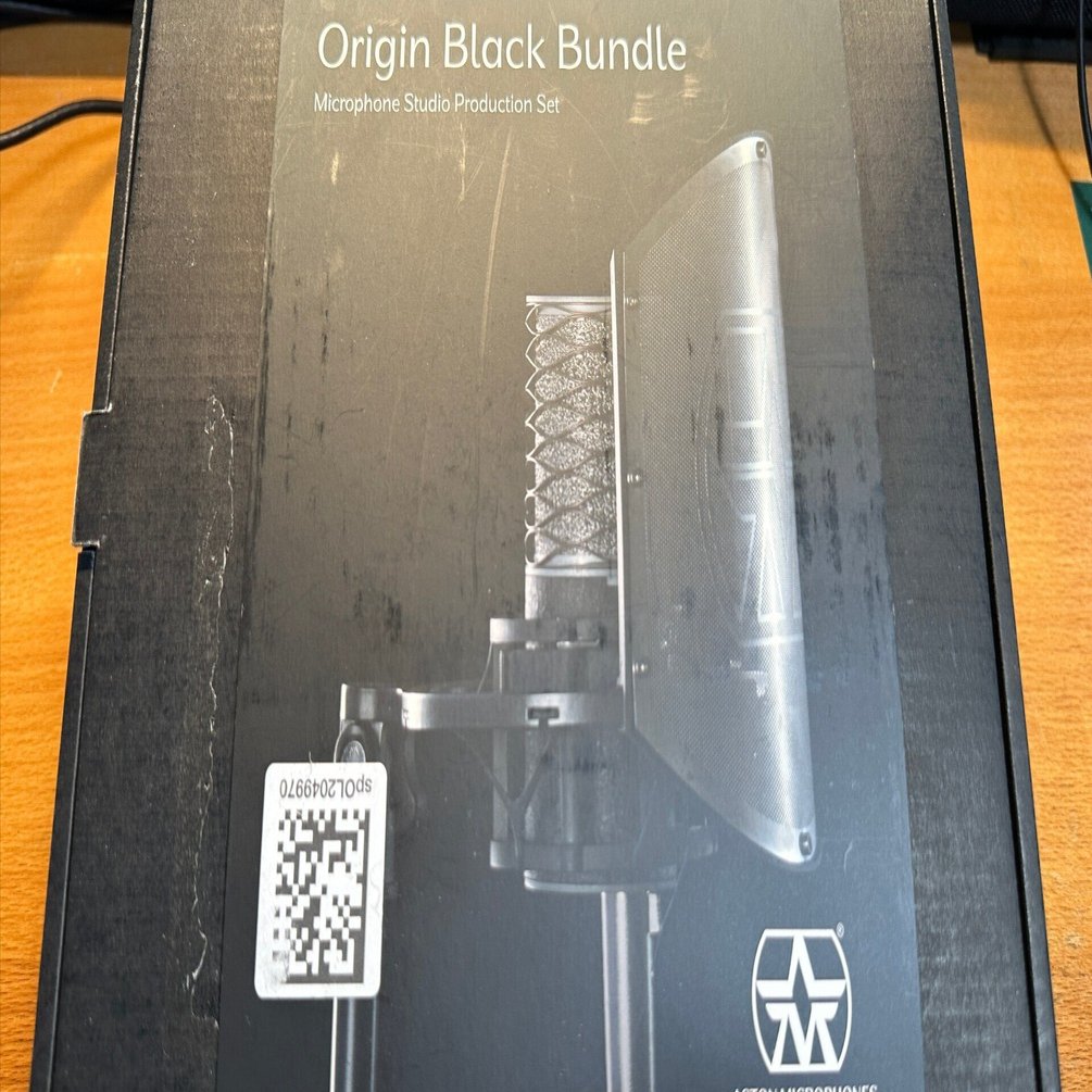 AstonMicrophones origin ショックマウント付き Aston Microphones Origin限定モデルとポップガード・ショックマウント