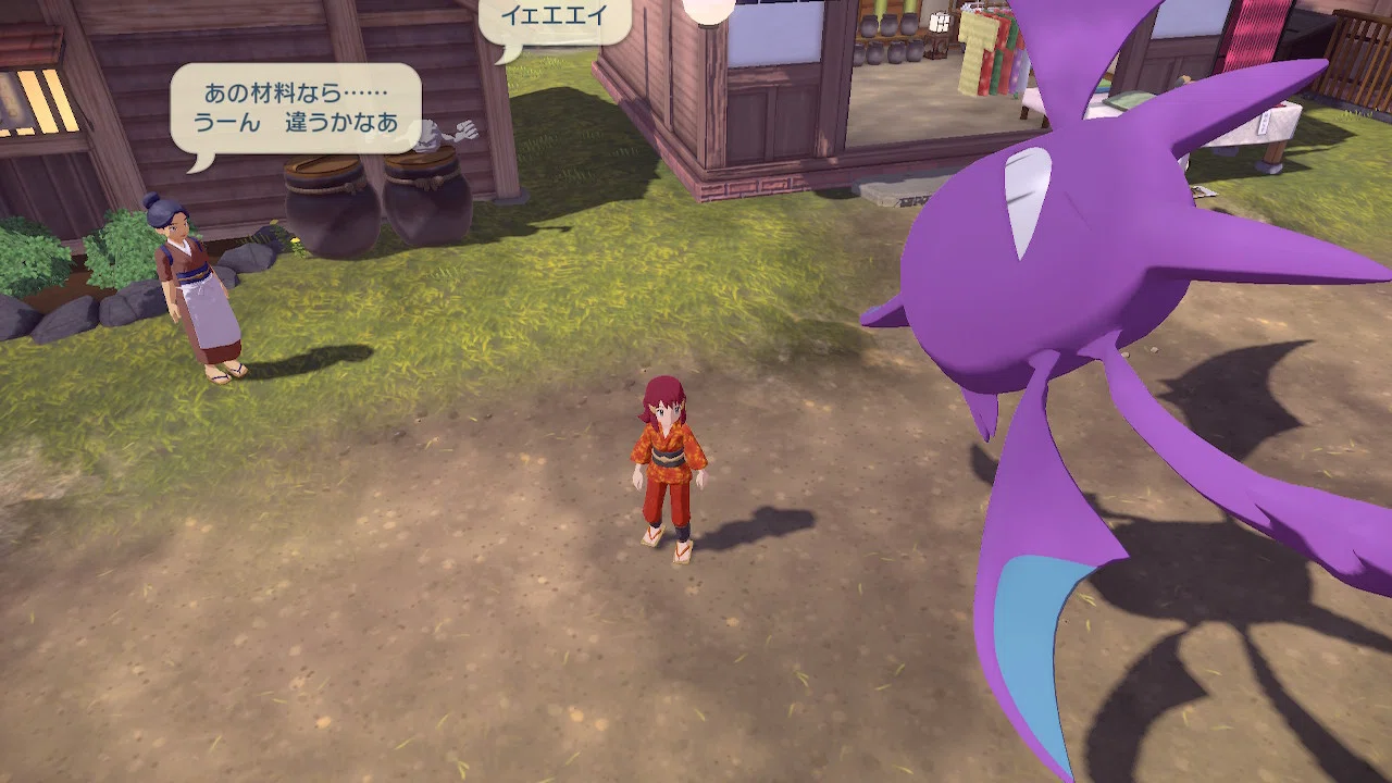 Memories of Pokémon Legends: Arceus (Talking about my party Pokémon)｜白黒ゆい