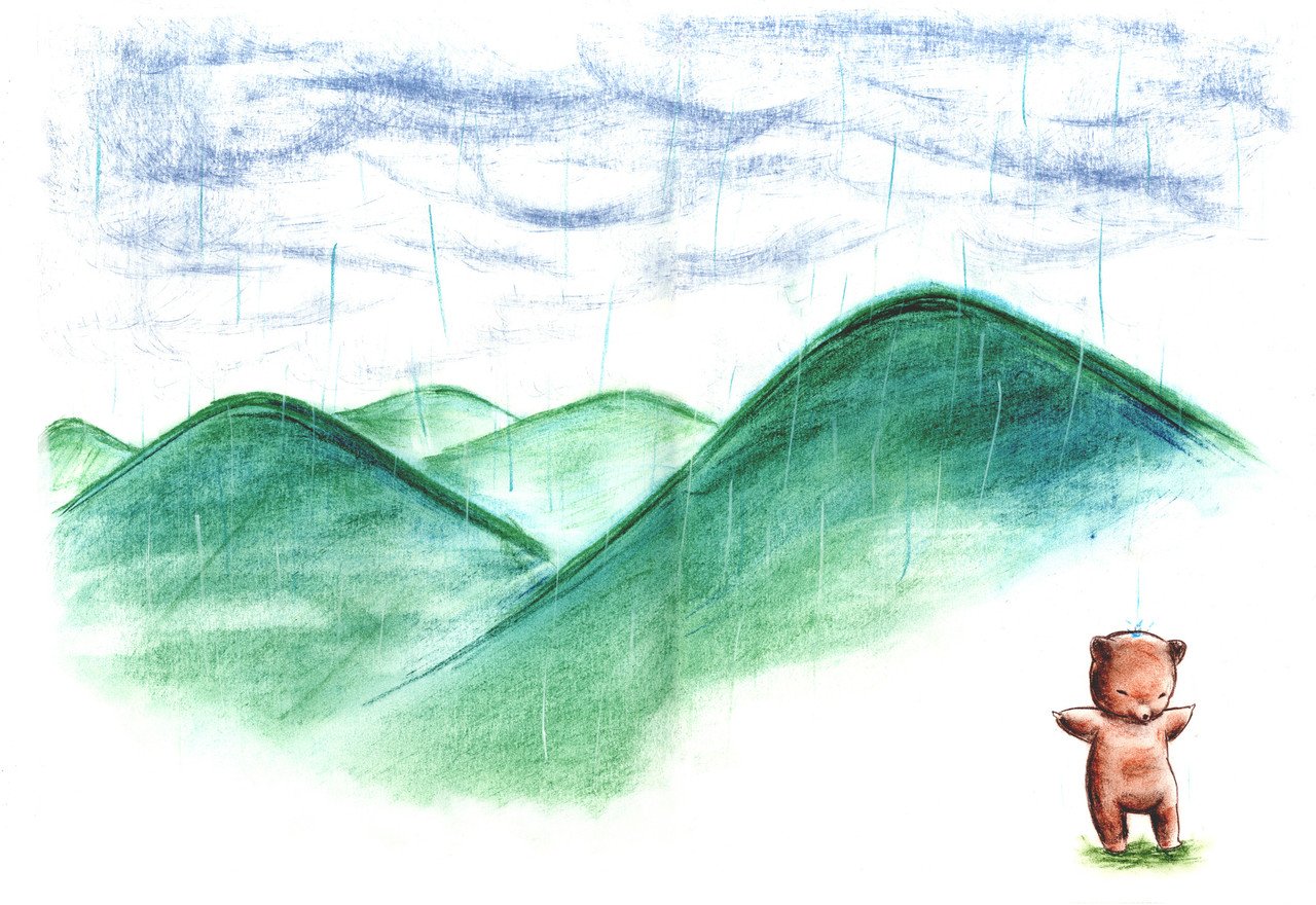 あめふりくまのこ Keit レジンとイラスト Note