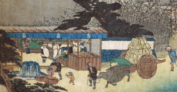 広重浮世絵の世界⑯ 蒲原 ―間の宿・岩淵―｜草津宿街道交流館