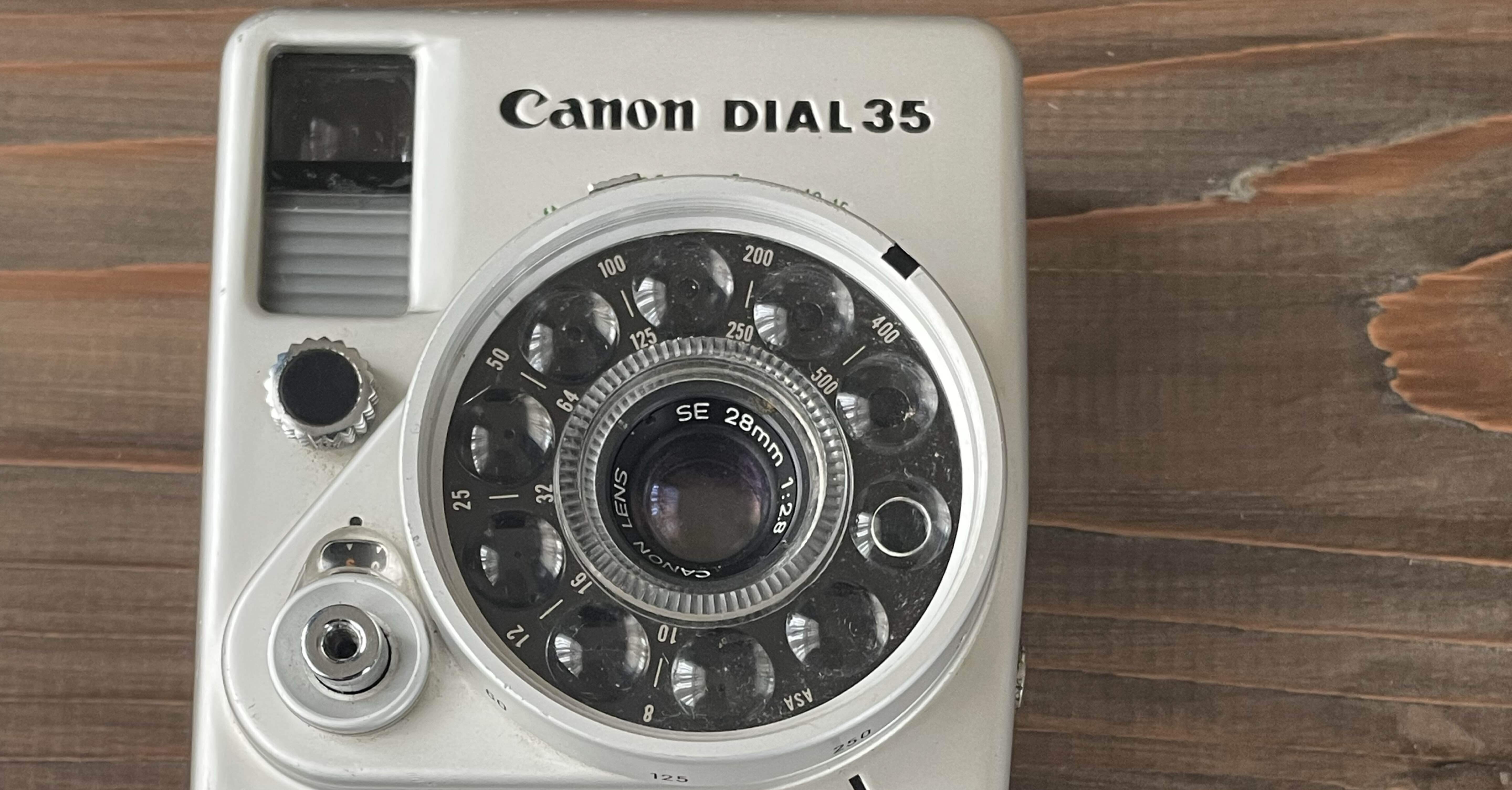フィルムカメラ第1回】Canon Dial35の修理｜黒豆(氏)