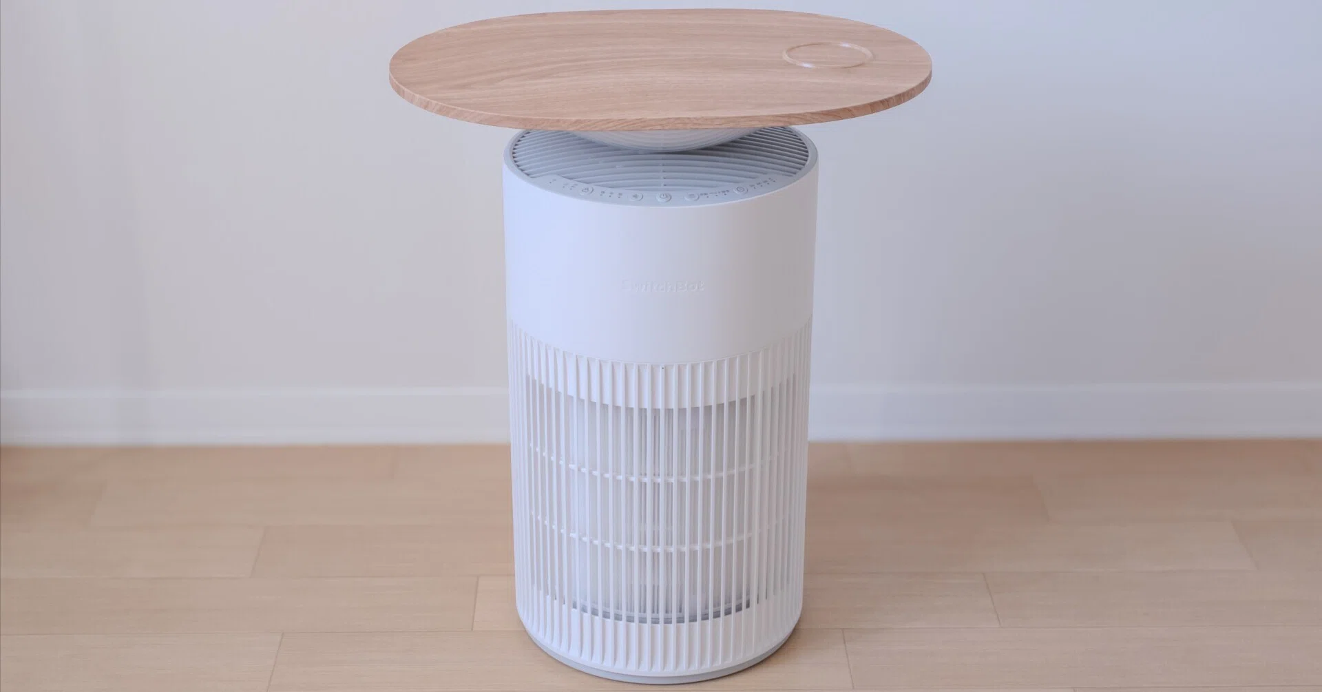 SwitchBot 空気清浄機Tableレビュー】1台4役のスタイリッシュな空気