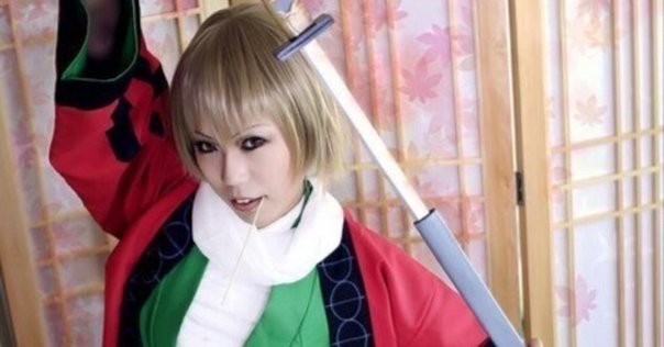 童磨 鬼滅の刃 コスプレ ウィッグ付き ➕ 扇付き Lサイズ 高品質