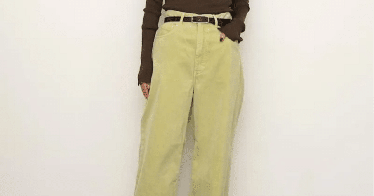 AURALEE】唯一無二のコーデュロイPIGMENT DYED FINX CORDUROY WIDE 5P