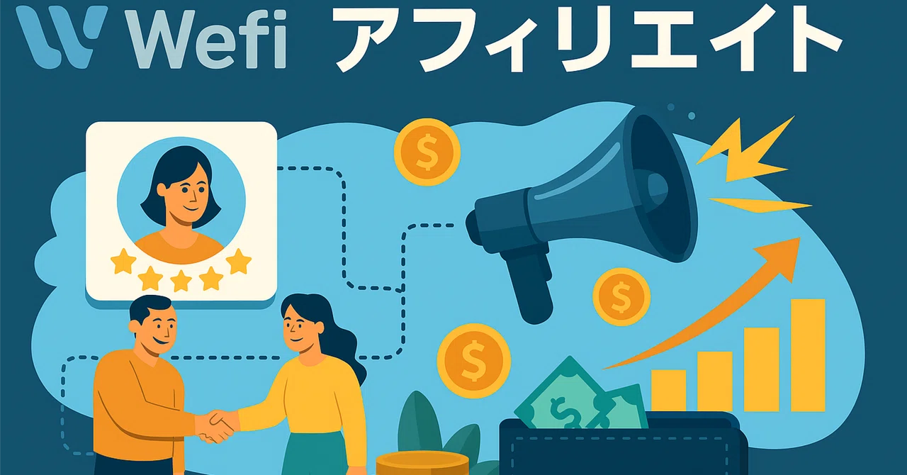 WeFiのアフィリエイトって実際どう？｜WeFiもち（MOCHI)