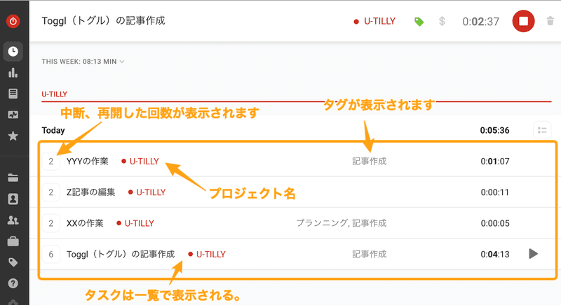 リモートワークに必須 生産性を爆上げさせる時間管理アプリ Toggl とは チャエン 海外テック図解人 Note