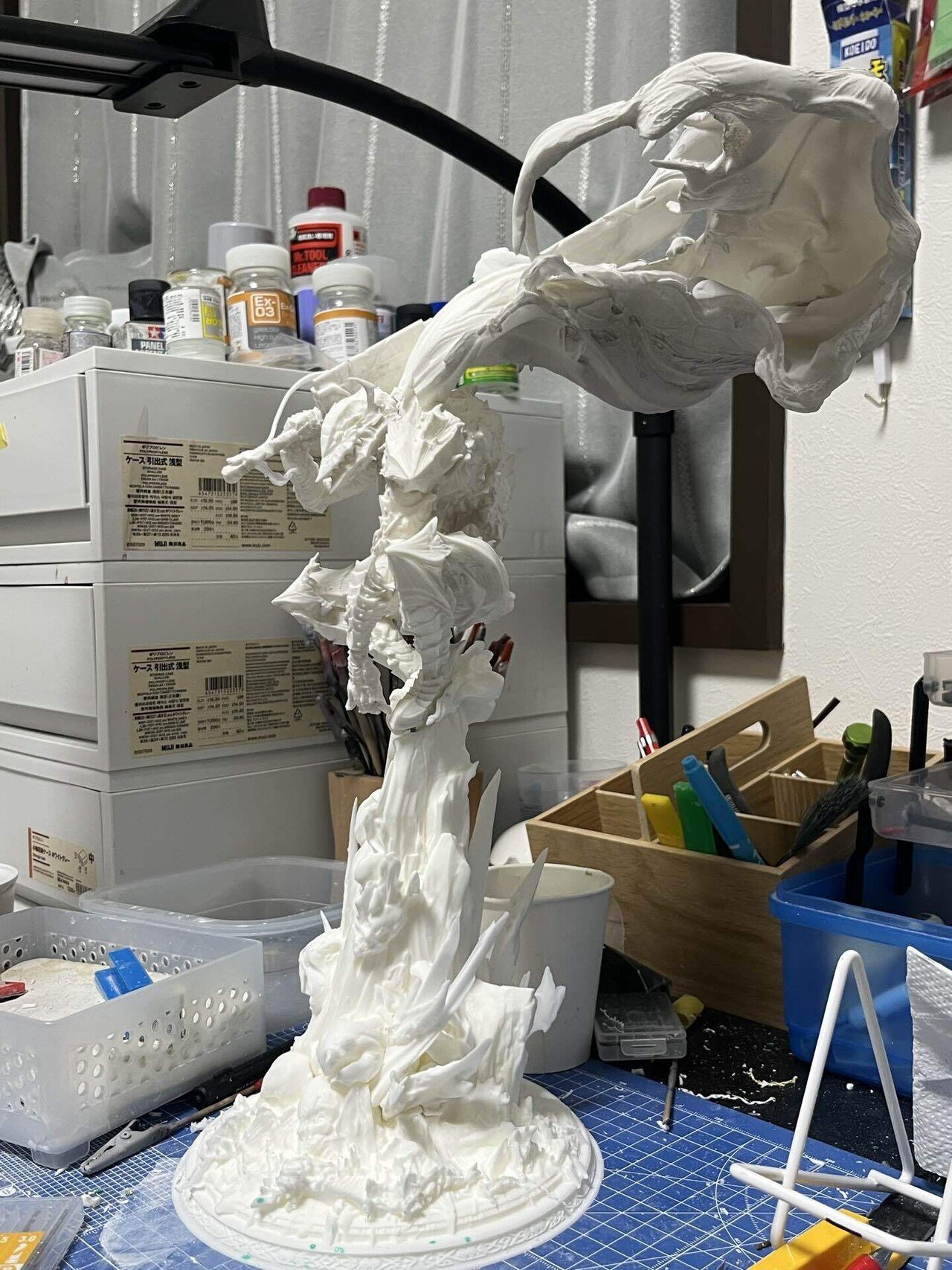 ガレージキット ベルセルク ガッツ（狂戦士の甲冑）制作｜お茶漬け