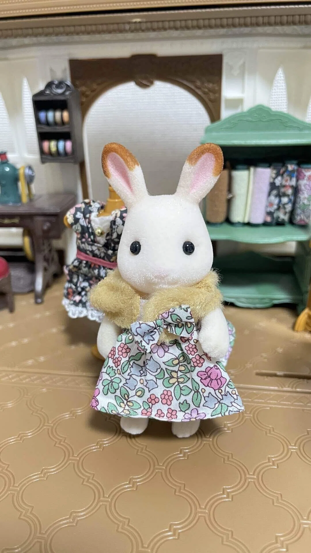 シルバニア】ほしぞらネコの仕立て屋さん｜ette**小さな世界の住人🐰