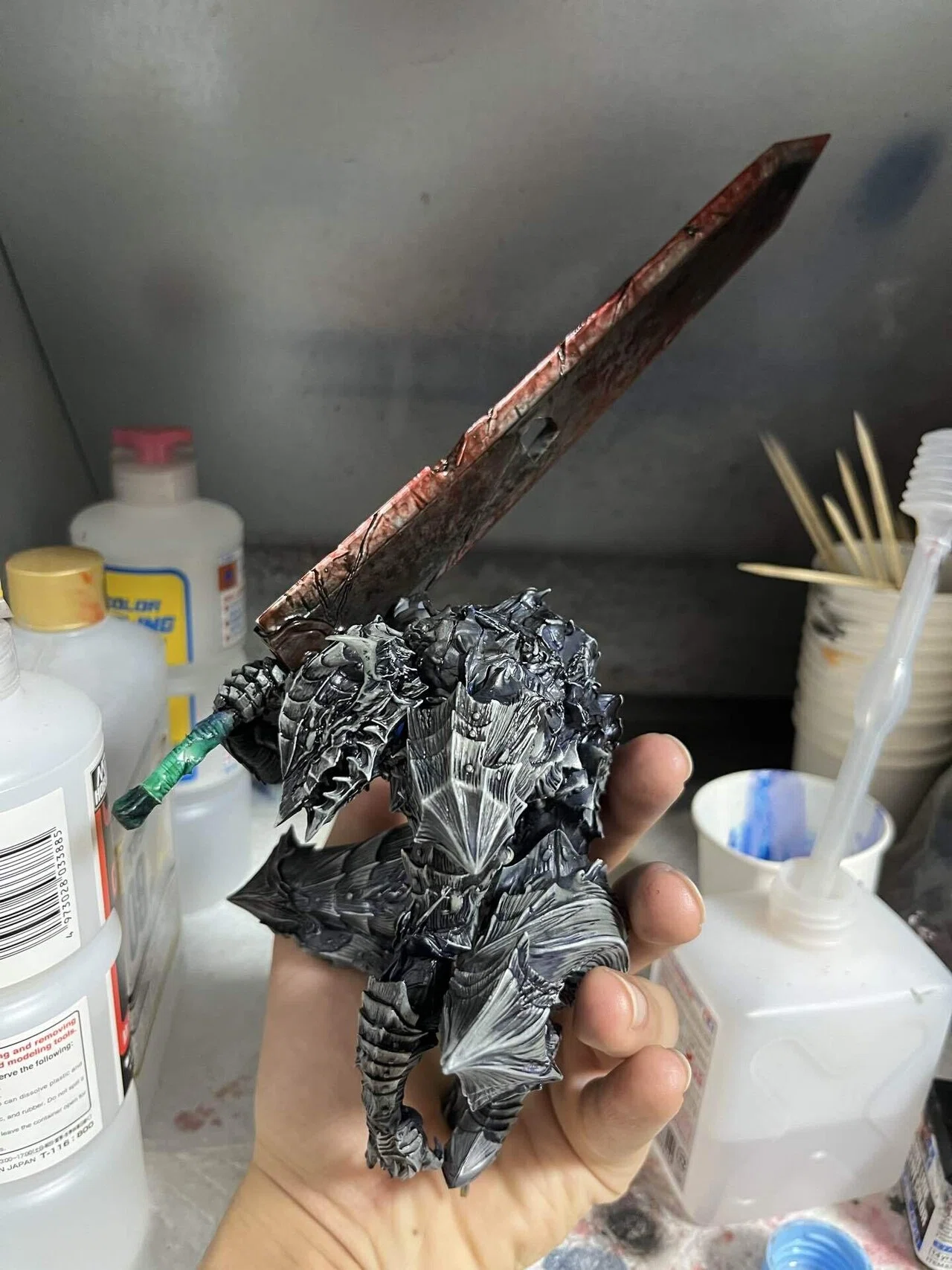 ガレージキット ベルセルク ガッツ（狂戦士の甲冑）制作｜お茶漬け