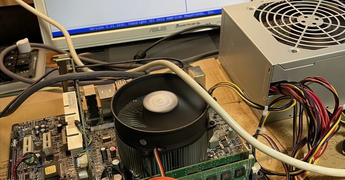 ジャンク品だけでPCを作ろうと思ったら予想外のところで詰まった話 ジャンク品だけでPCを作ろうと思ったら予想外のところで詰まった話