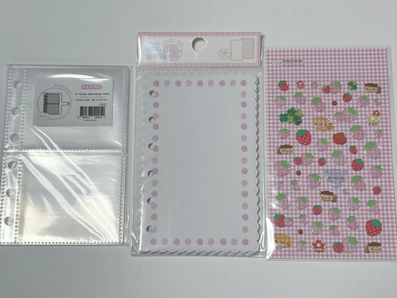 MERING購入品¦デニムシール帳|kono¦シール帳作り MERING購入品¦デニムシール帳|kono¦シール帳作り