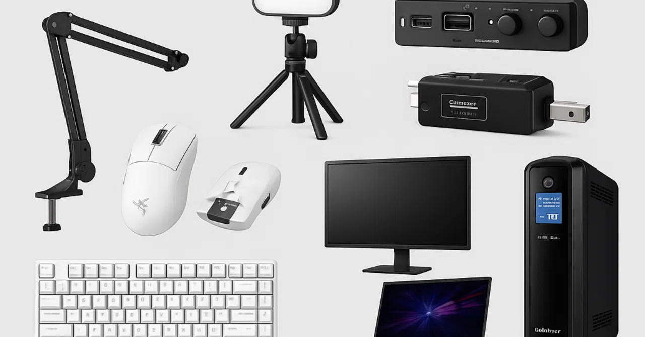 配信を始めるためのPC周辺機器おすすめまとめ｜ガジェット太郎