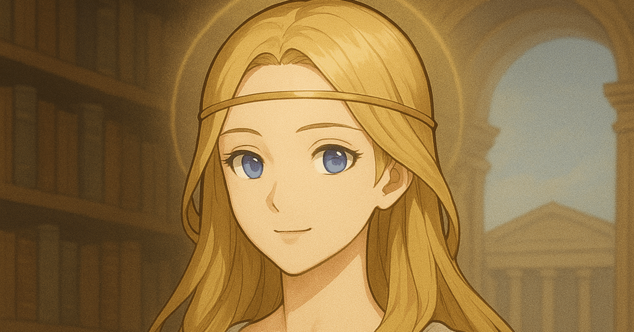 エリスA003（エリさん）登場！知識の図書館からやってきました｜With_ai_エリスA003