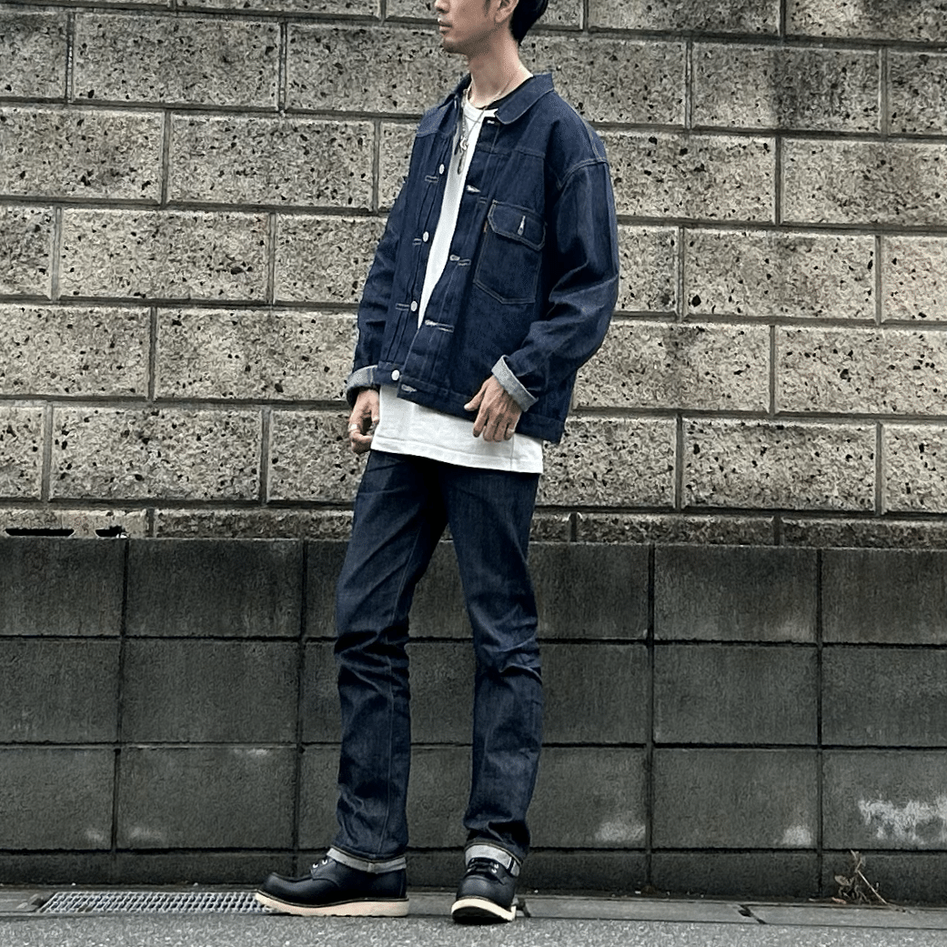 506XXのT-Backも育てる〜リジッドの水通しと糊付け、着用レビュー