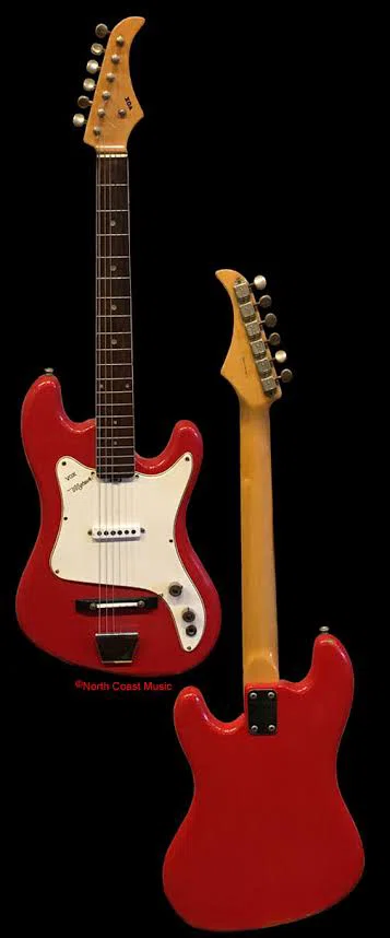 VOX エレキギター V233 ヴィンテージ Vox Meteor V233 mod 1966 ｜backyardguitars_b.j