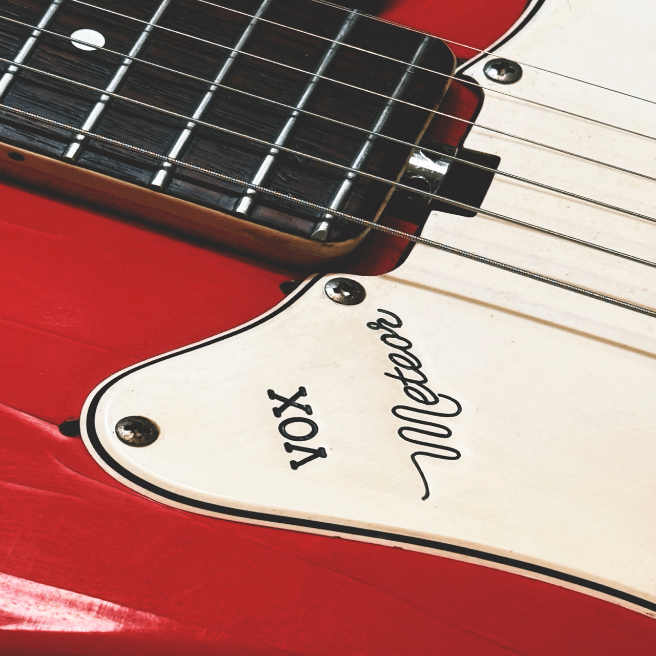 希少VOX エレキギター　レッド 希少VOX エレキギター レッド 希少VOX エレキギター レッド