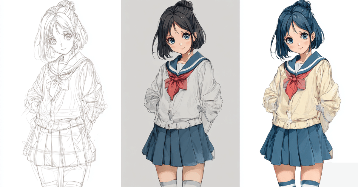 画像生成AI】アニメの製作過程風画像をリアルに再現する方法