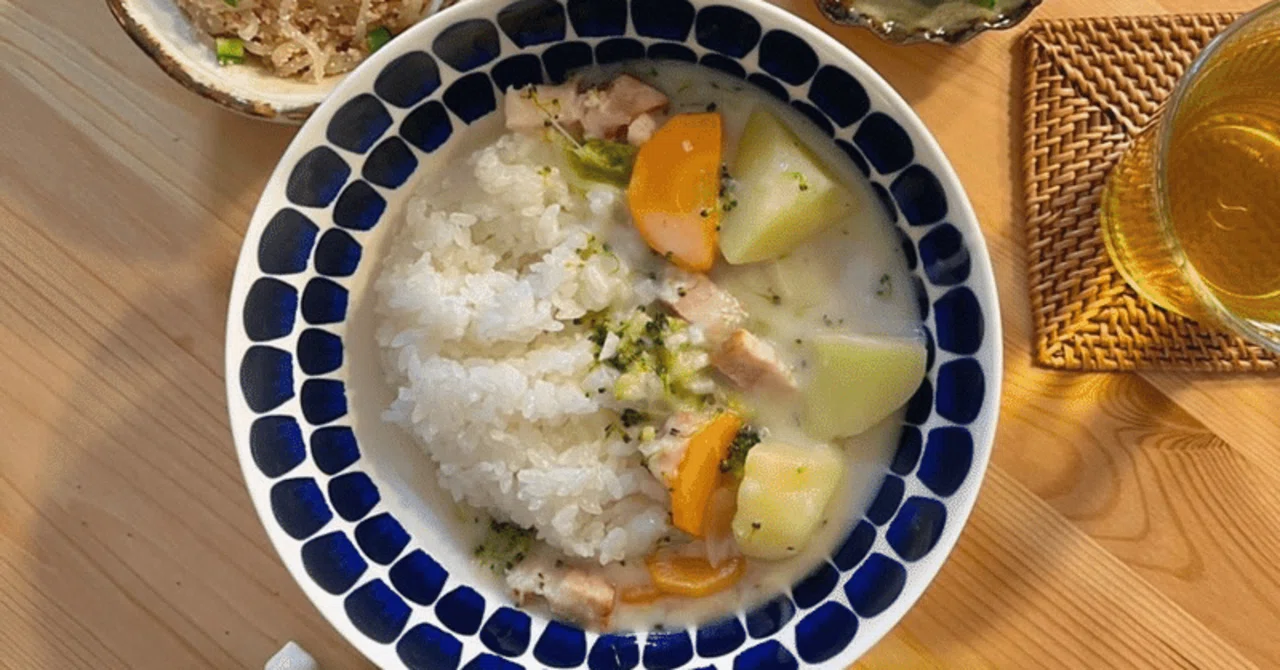 シチュー オン ライス