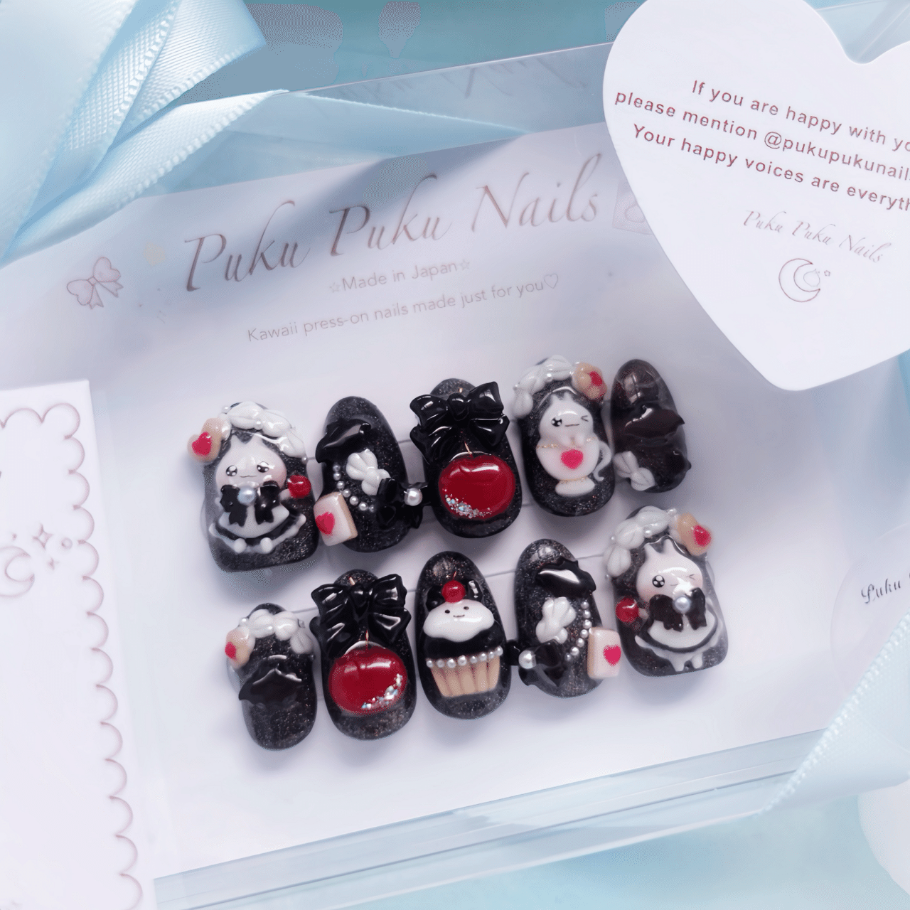 8月のデザイン日記① ホイップの魔法🪄✨｜ネイルチップ海外販売ブログ