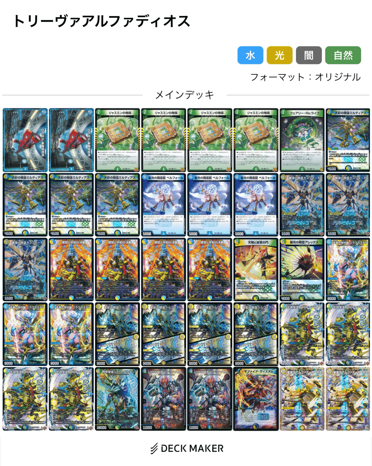 デュエルマスターズ 4cロマノフ ブレスラチェイン デッキ 高レート 高