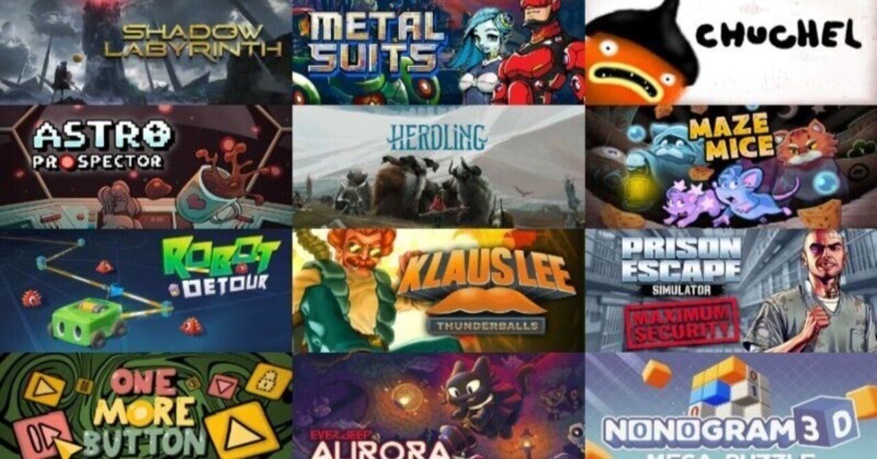 9月前半に遊んだゲーム（12本）｜monk128