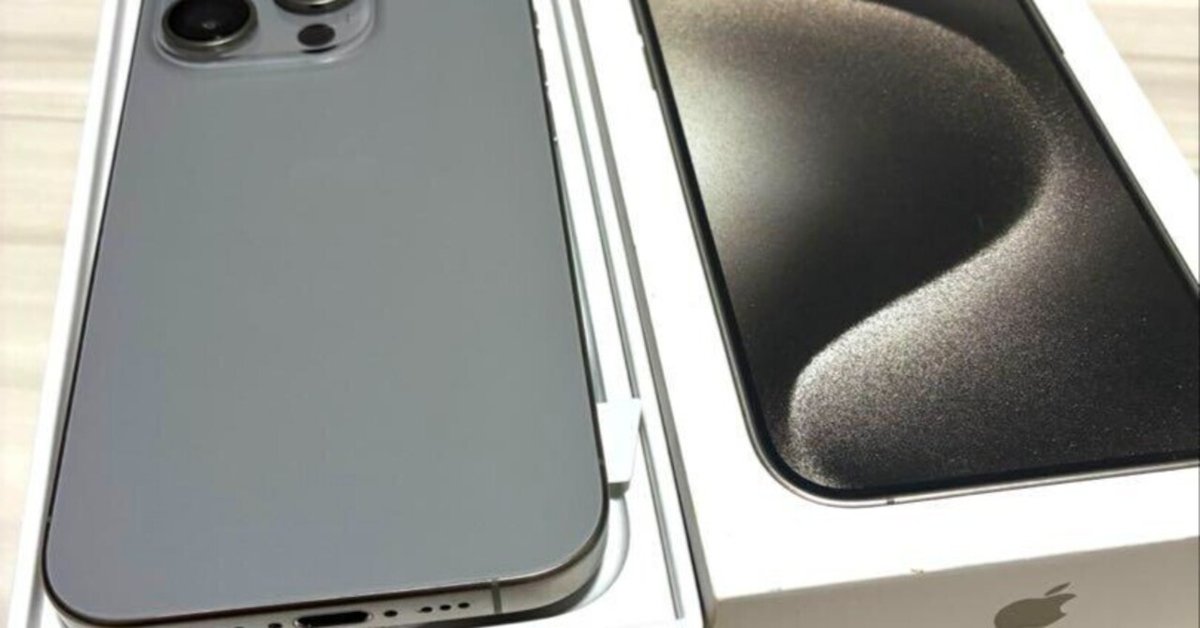 本日見つけた意外なレアモン!】極美品Apple iPhone 15 Pro 128GB