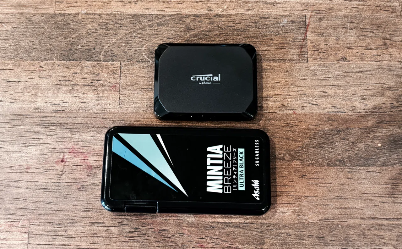 外付けSSD】Crucial X9を買ったら、写真・動画・音楽の置き場に