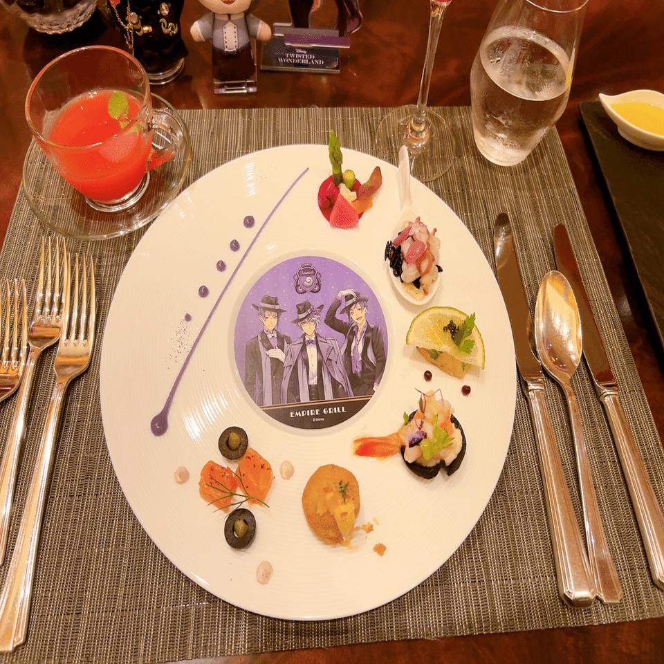 食レポ】エンパイア・グリル オクタヴィネルコース！美しい料理と
