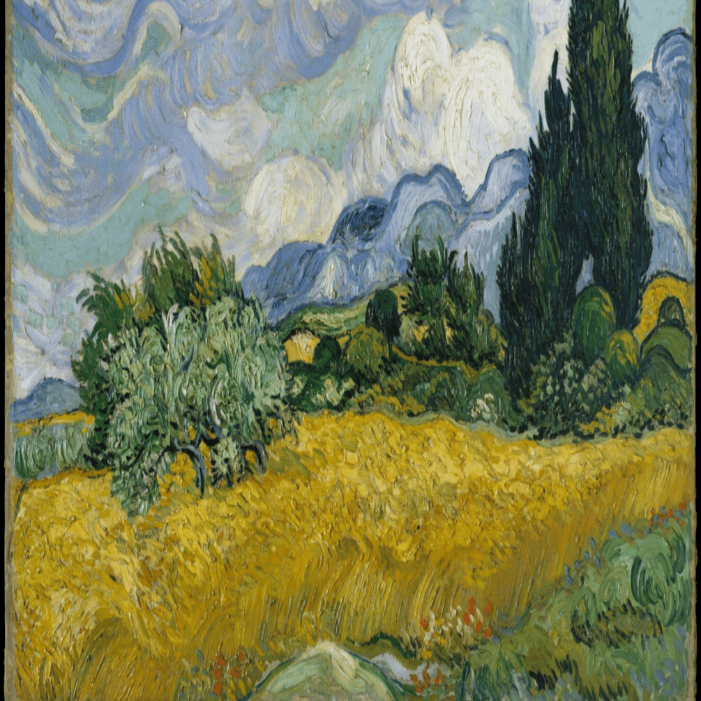 ゴッホの絵画 871点を集めた全作品集。色使いを追求し、絵画に息吹を