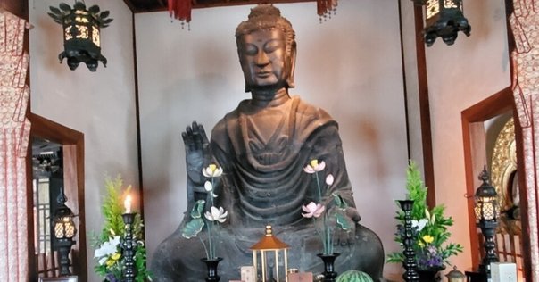 中島新光 “如来形立像” 木版画 版画 額装 仏教美術 唐招提寺 トルソー backend=imagemagick;version=1;