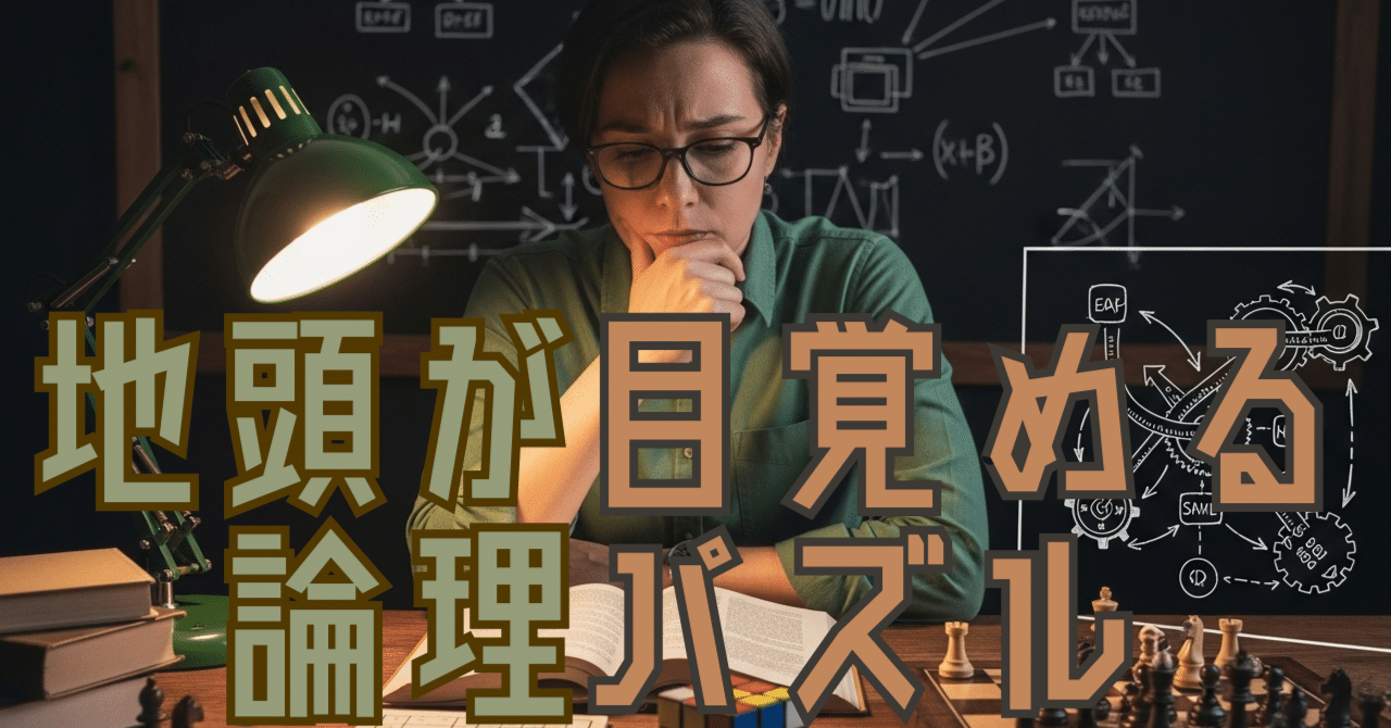 脳を覚醒させる「論理的思考問題」🧠✨｜THE DINK LAB【個人の市場価値を高める思考法】