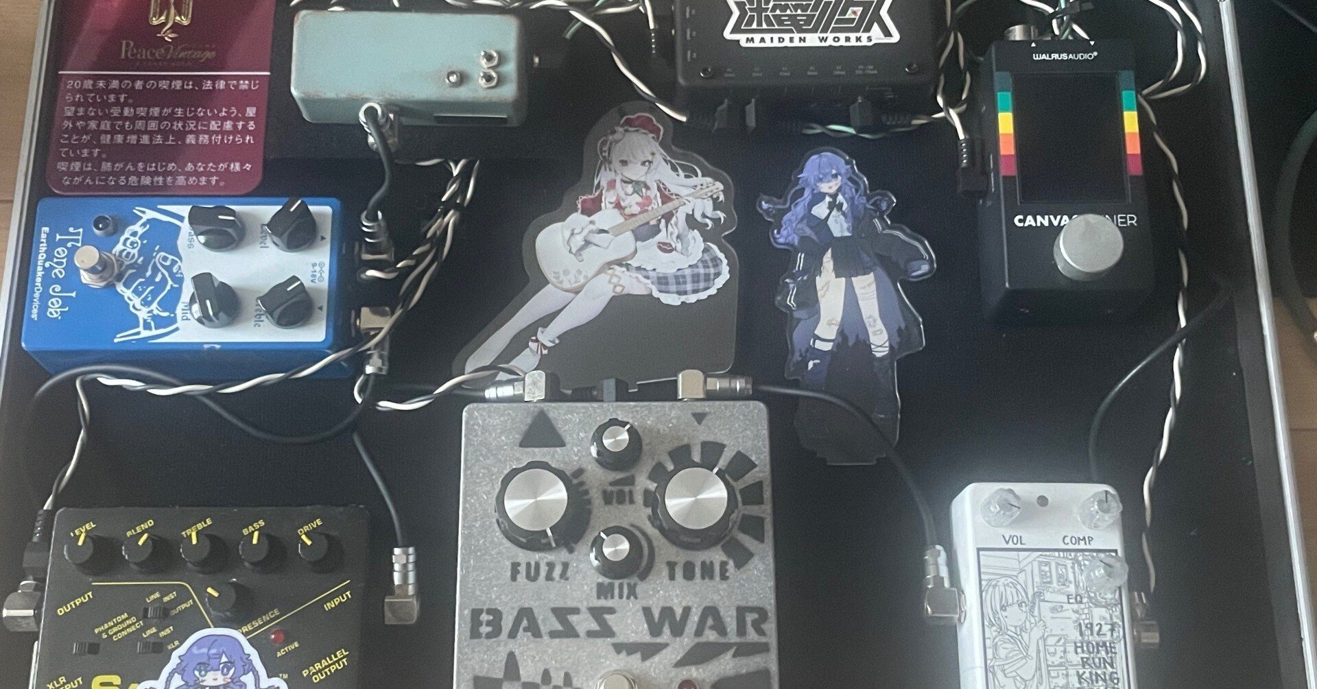 が*ん様 ALDIOUS サワ　サイン入りベースエフェクター が*ん様 ALDIOUS サワ サイン入りベースエフェクター - メルカリ