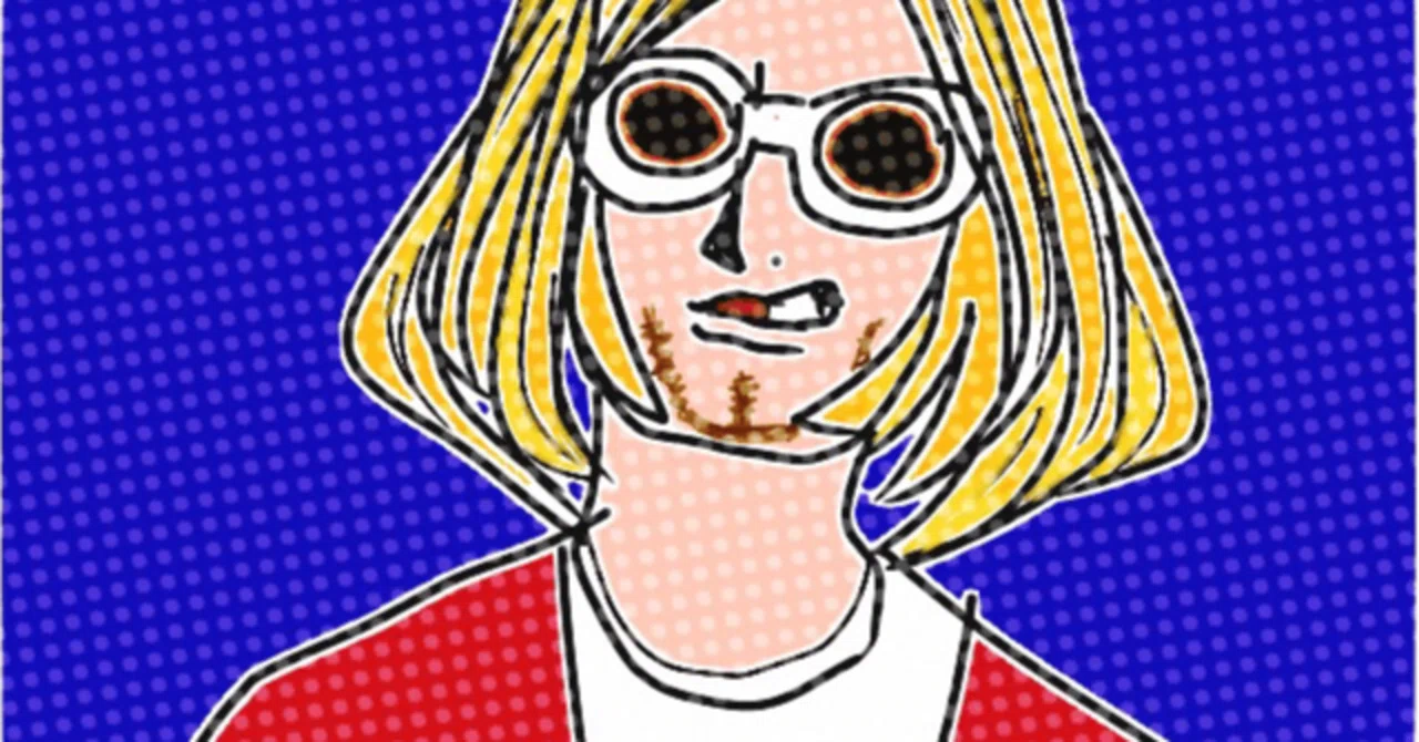 カート・コバーンとグランジファッション|ロックとボーダーニットの 