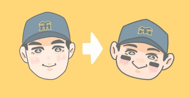 似顔絵オーダー　A3 野球　6名様 似顔絵🌠BAYSTARS アンドレ・ジャクソン 選手｜星塚あおい