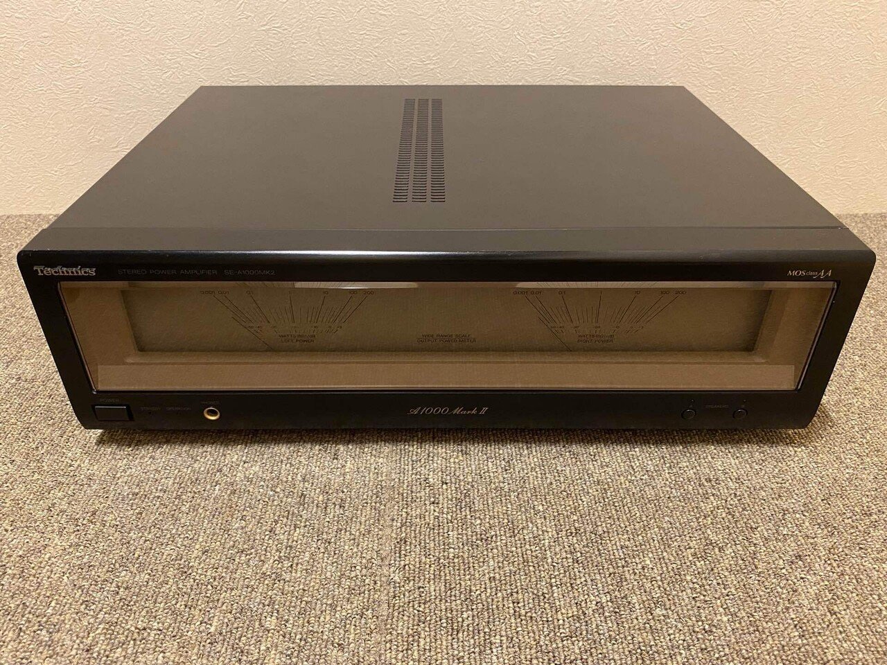 Technics SE-A1000パワーアンプ Technics SE-A1000MK2の仕様 テクニクス